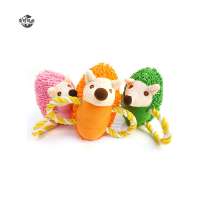 Cute Pet Dog Intelligence Gift Set Toy Stock Fast Delivery Three-Color Screaming Hedgehog Chew Plush Toy